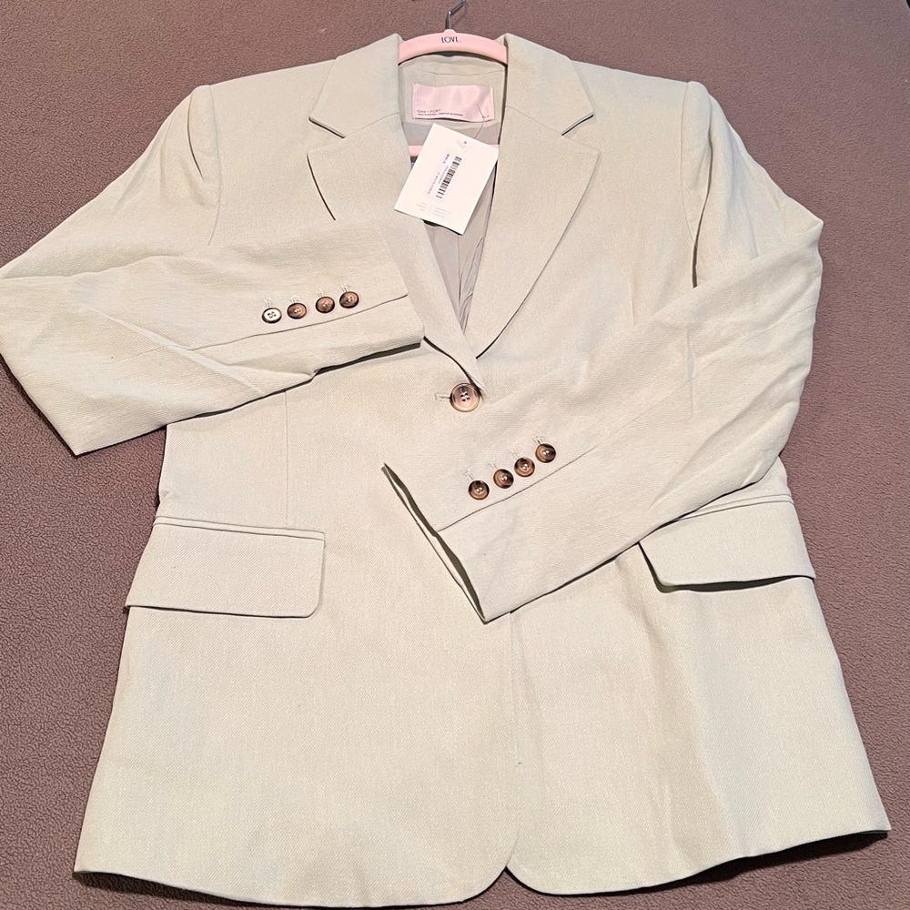 New Oak + Fort Blazer